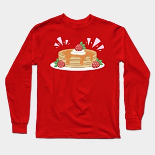 Strawberry Pancakes Long Sleeve T-Shirt